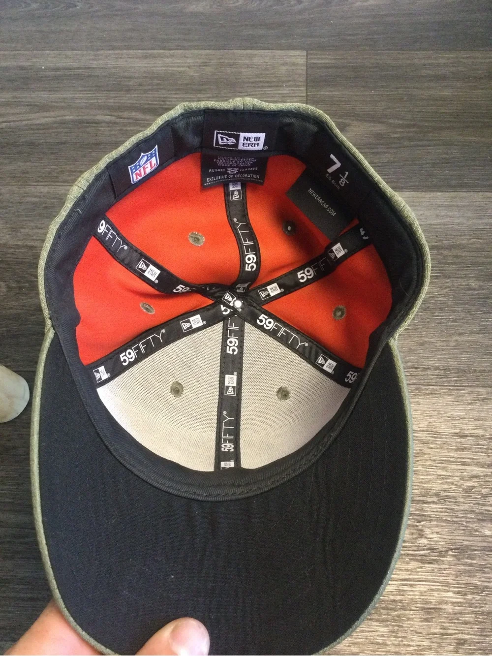 New Era olive green